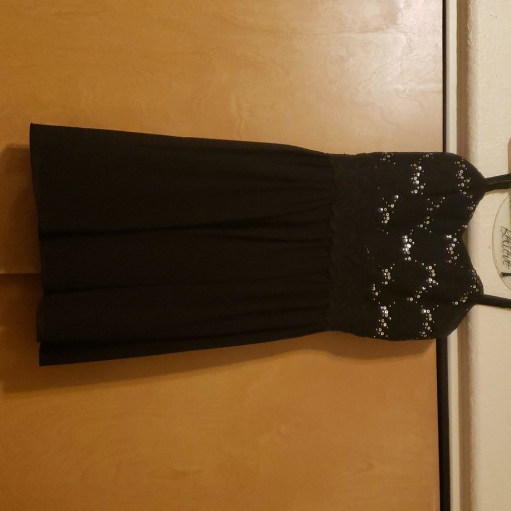 Short black dress